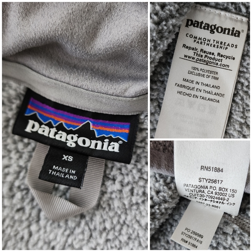 Patagonia Better Sweater 1/4 Zip Fleece Pullover Women's XS - Picture 16 of 16